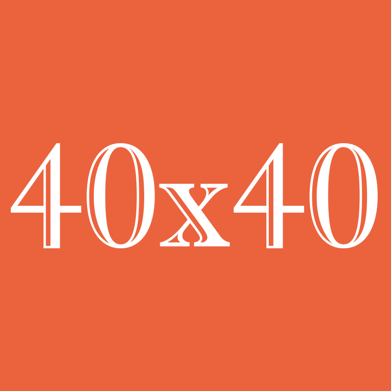 40х40